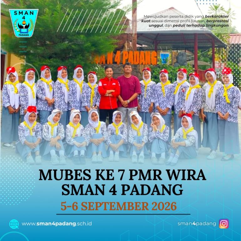 Memperkuat Semangat Kemanusiaan: PMR Wira SMAN 4 Padang...