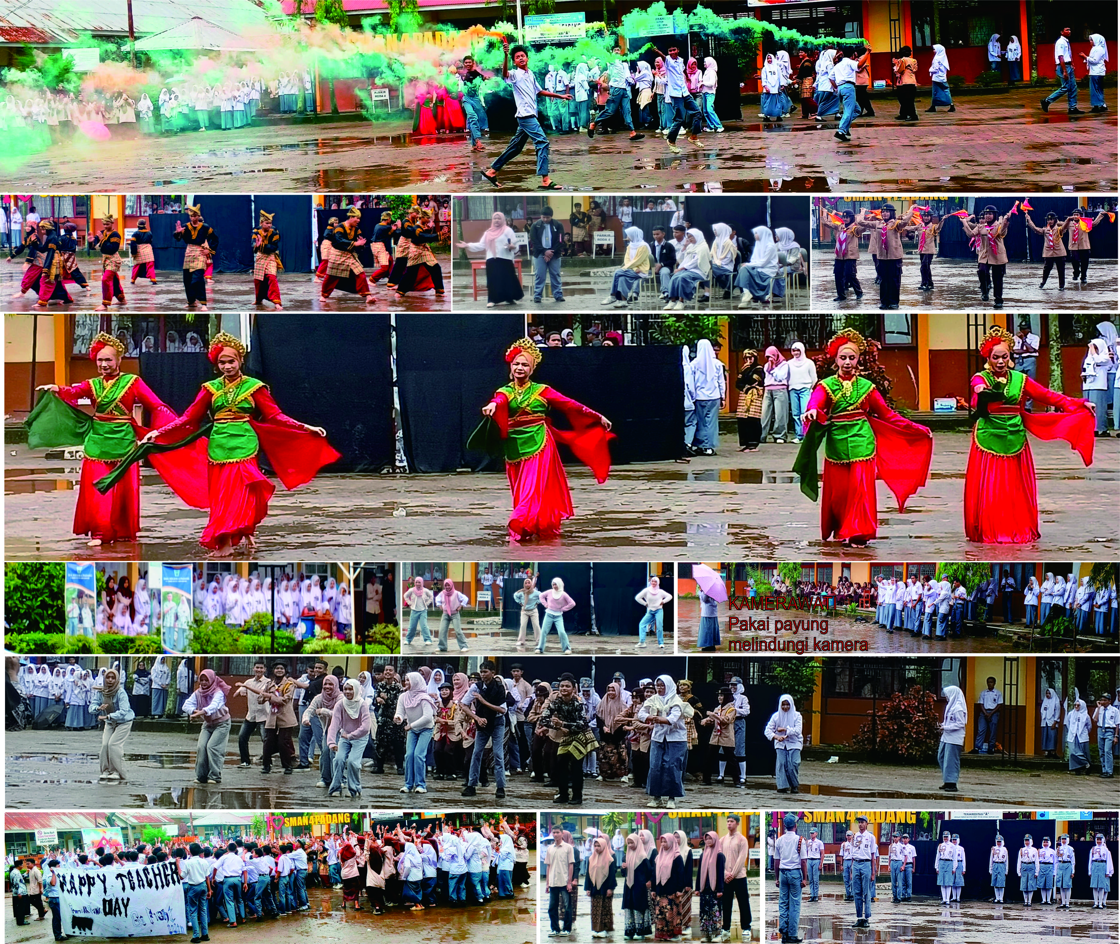 MEMPERINGATI HARI GURU 
 SMAN 4 PADANG 
 SELASA 25...