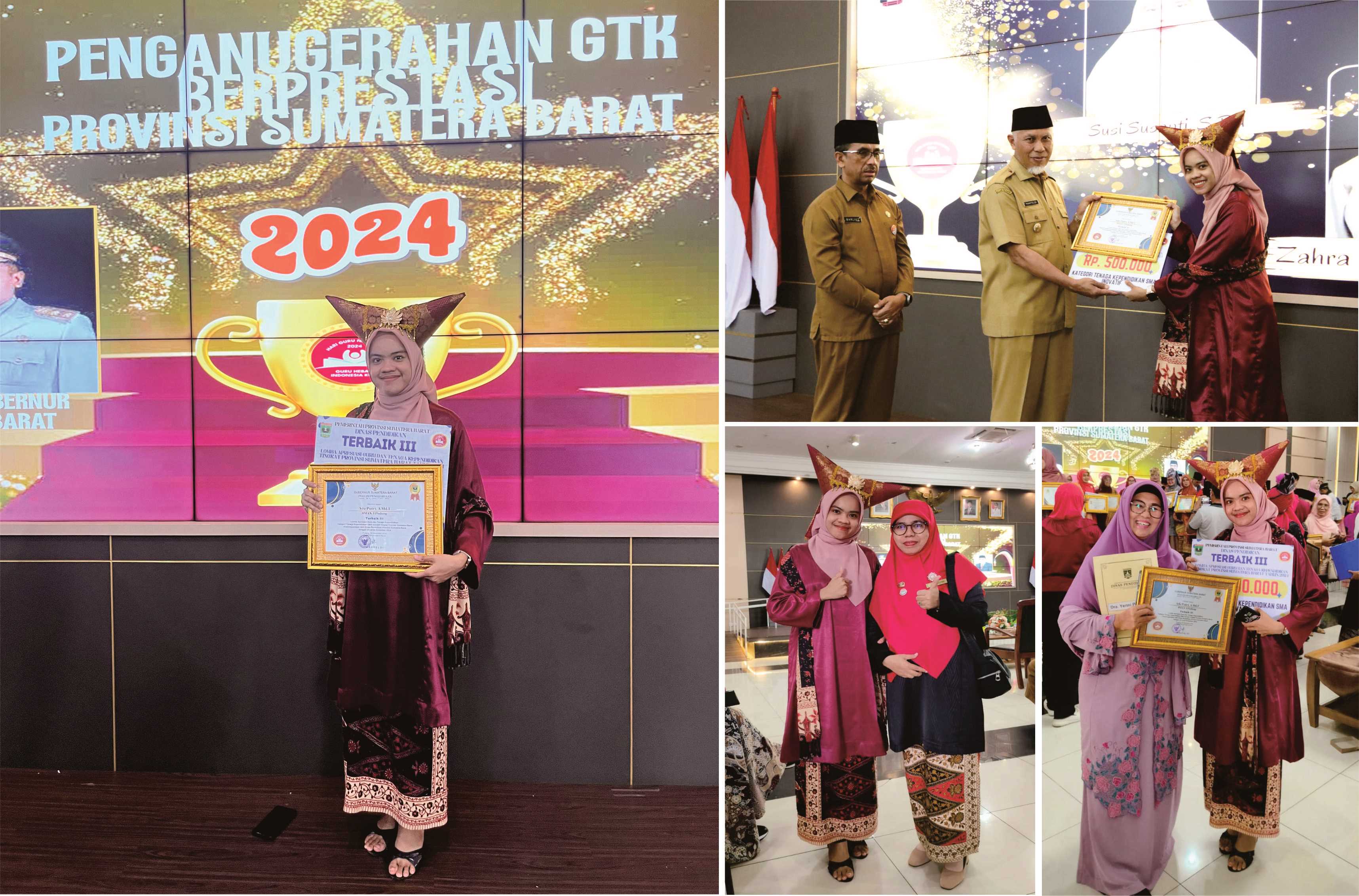 TENAGA KEPENDIDIKAN BERPRESTASI  
SMAN 4 PADANG 
 Selasa...