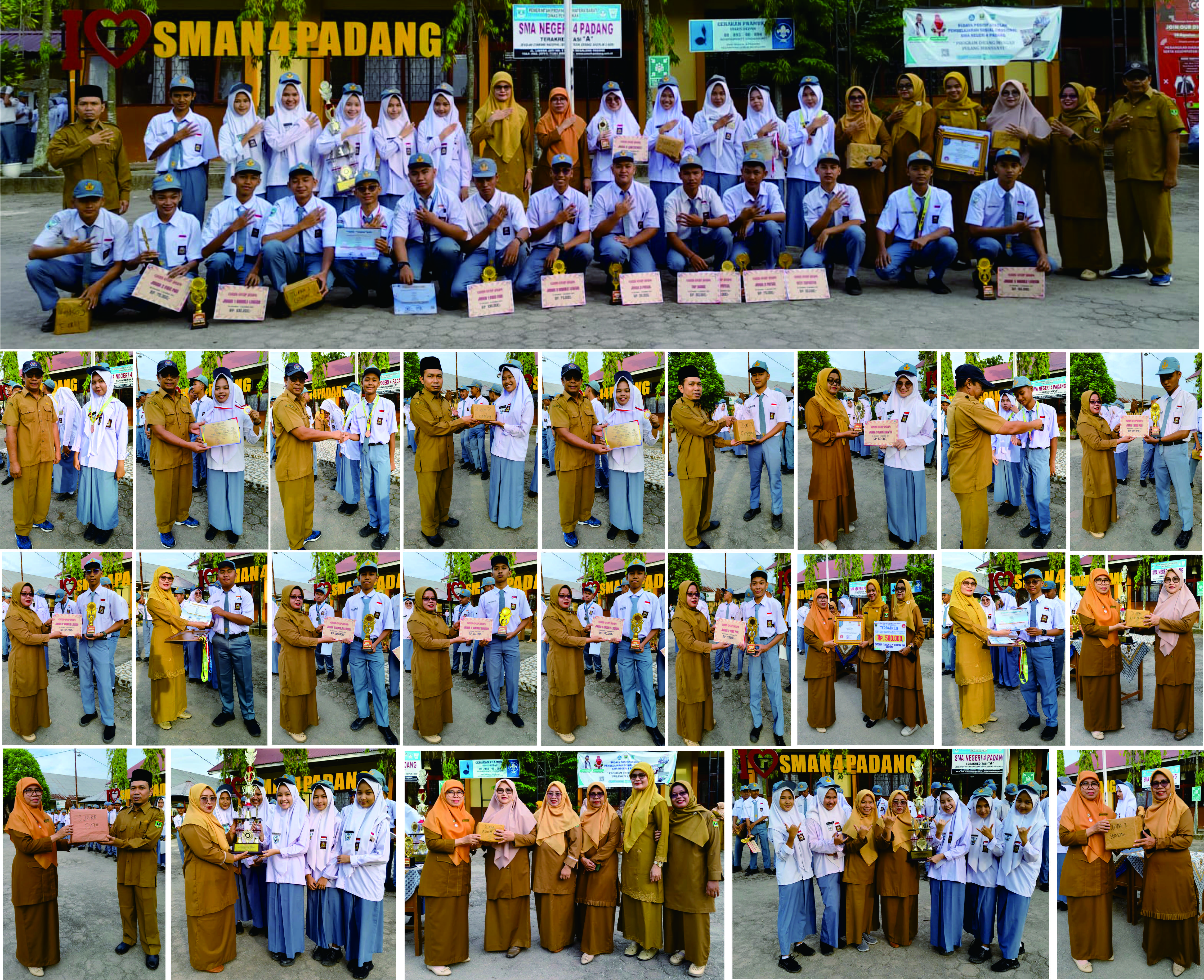 SENIN BERPRESTASI  
SMAN 4 PADANG 
 Senin 06 Januari 2025