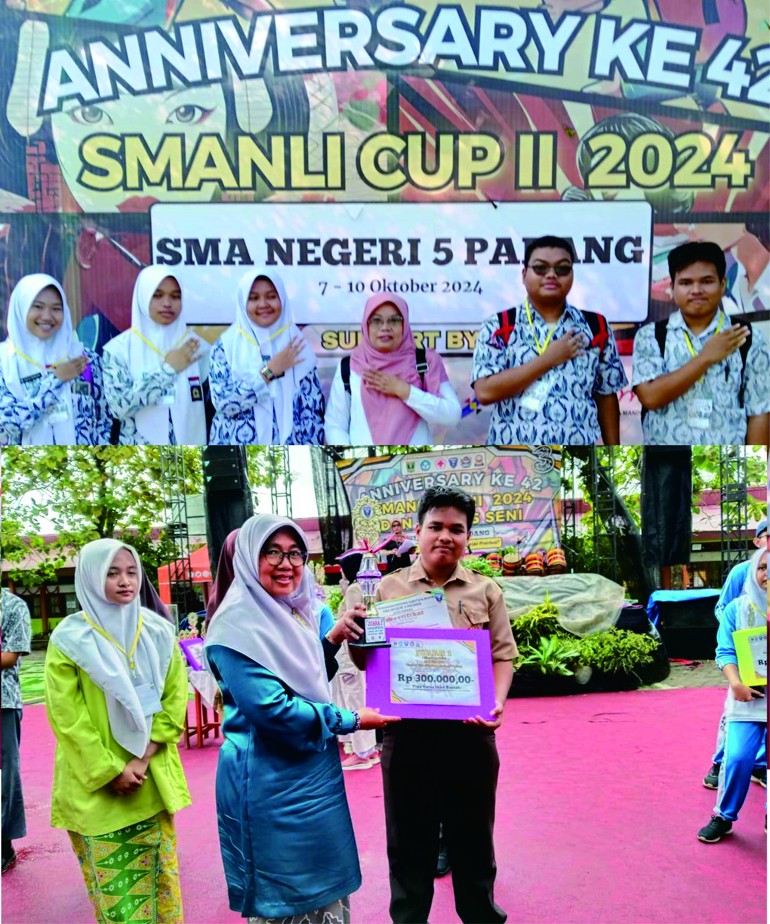SISWA BERPRESTASI  
SMAN 4 PADANG 
 Kamis 10 Oktober 2024