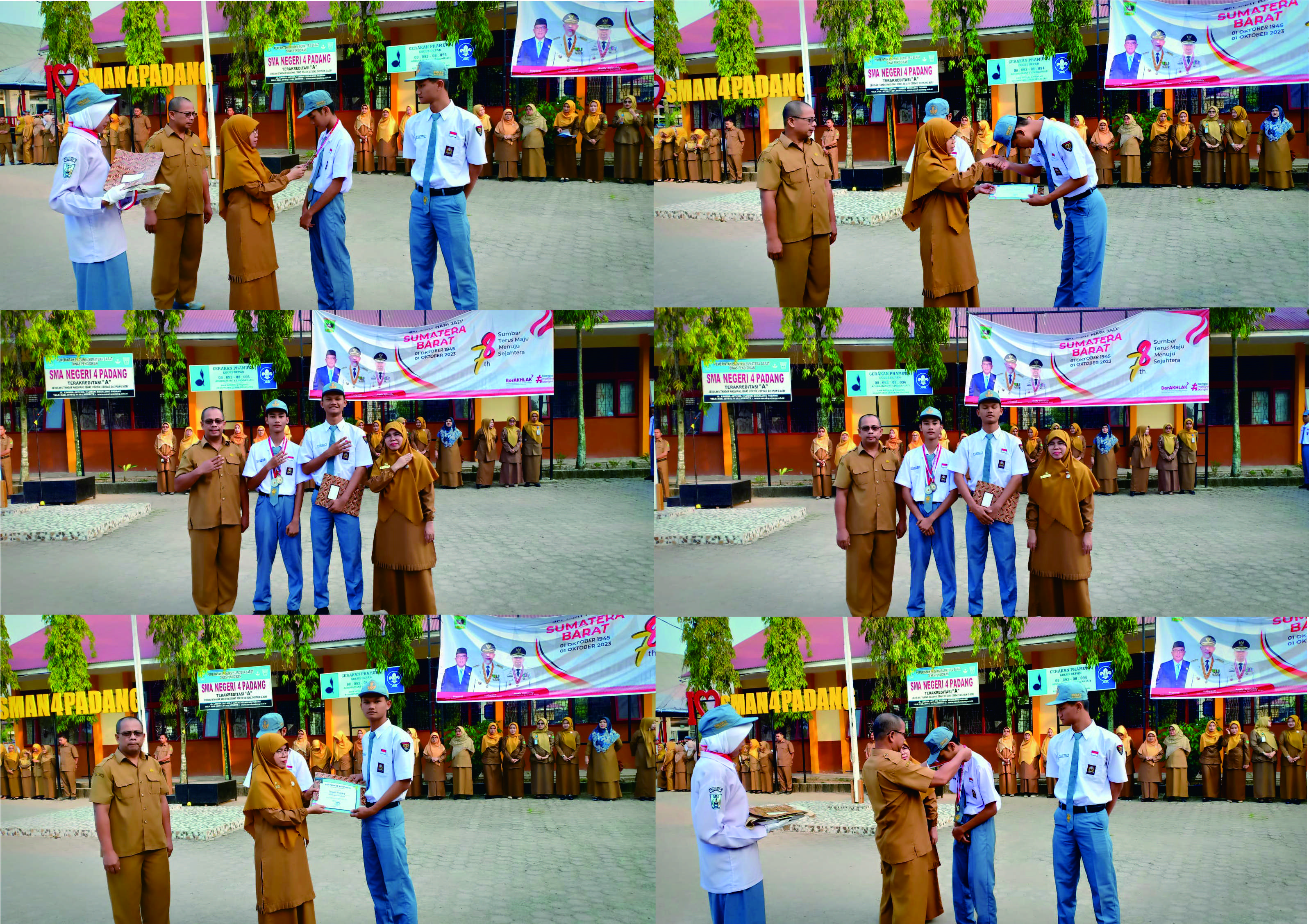 SENIN BERPRESTASI  
 SISWA/I SMAN 4 PADANG 
 Senin 2...
