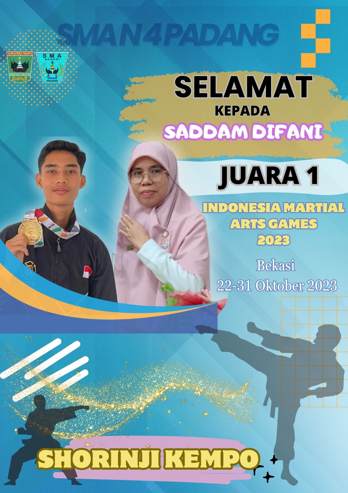 SENIN BERPRESTASI  
 SISWA/I SMAN 4 PADANG 
 Senin 30...