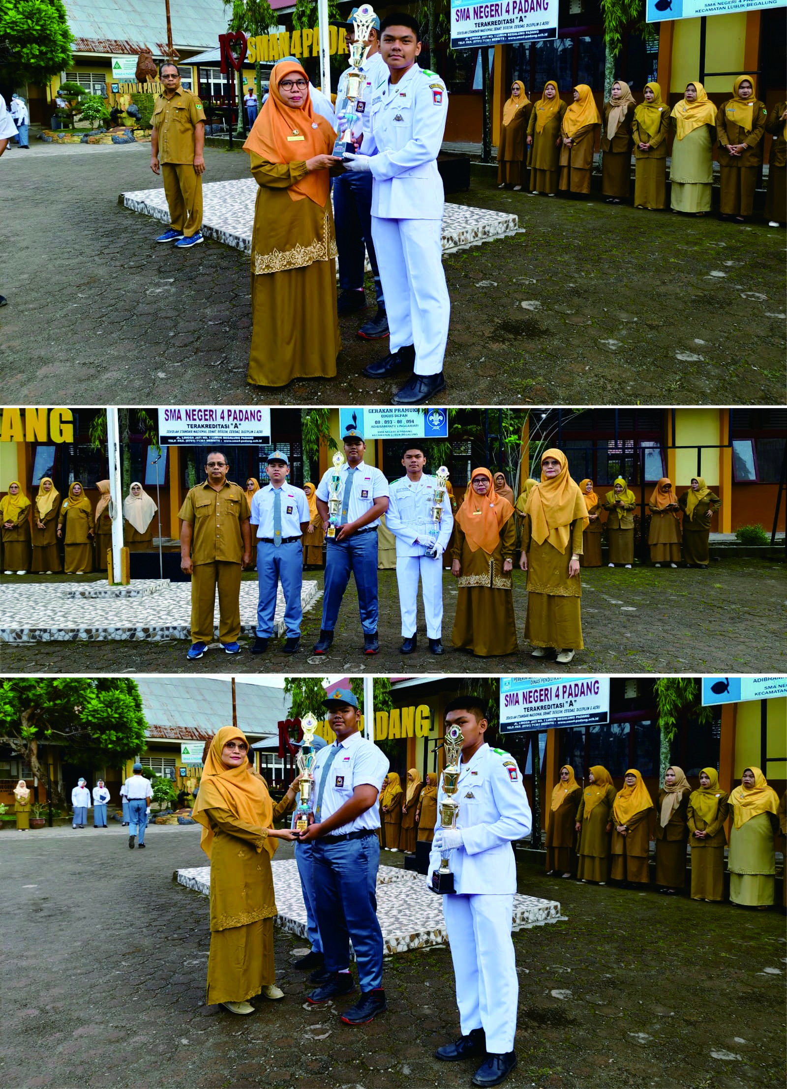 SENIN BERPRESTASI  
 SISWA/I SMAN 4 PADANG 
 Senin 15...