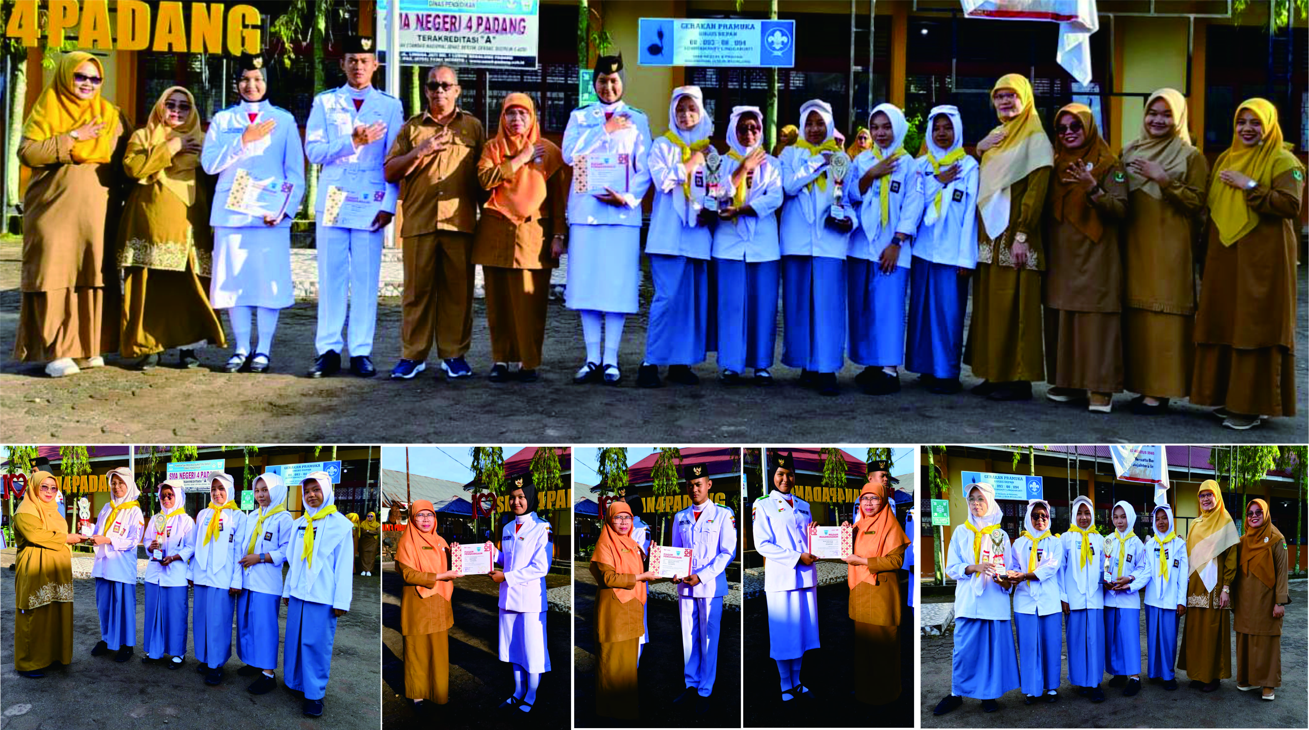 SENIN BERPRESTASI  
SMAN 4 PADANG 
 Senin 15 September...