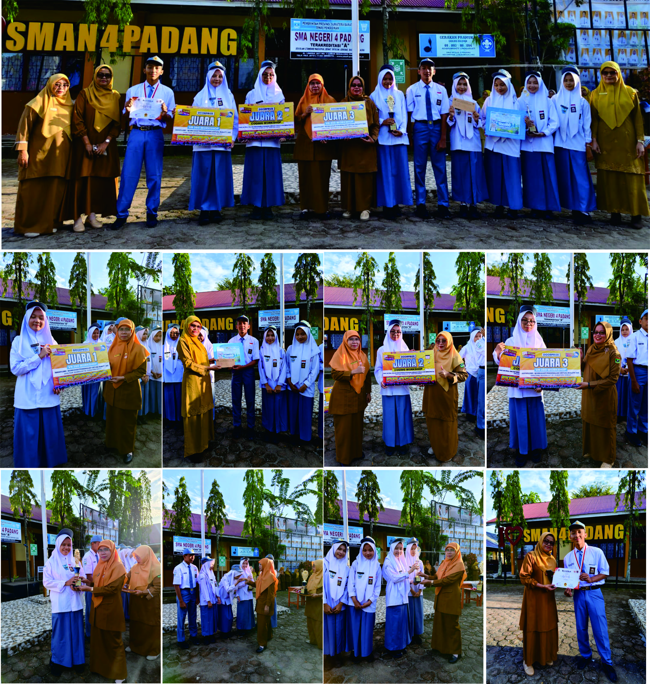 SENIN BERPRESTASI  
SMAN 4 PADANG 
 Senin 19 Mei 2025