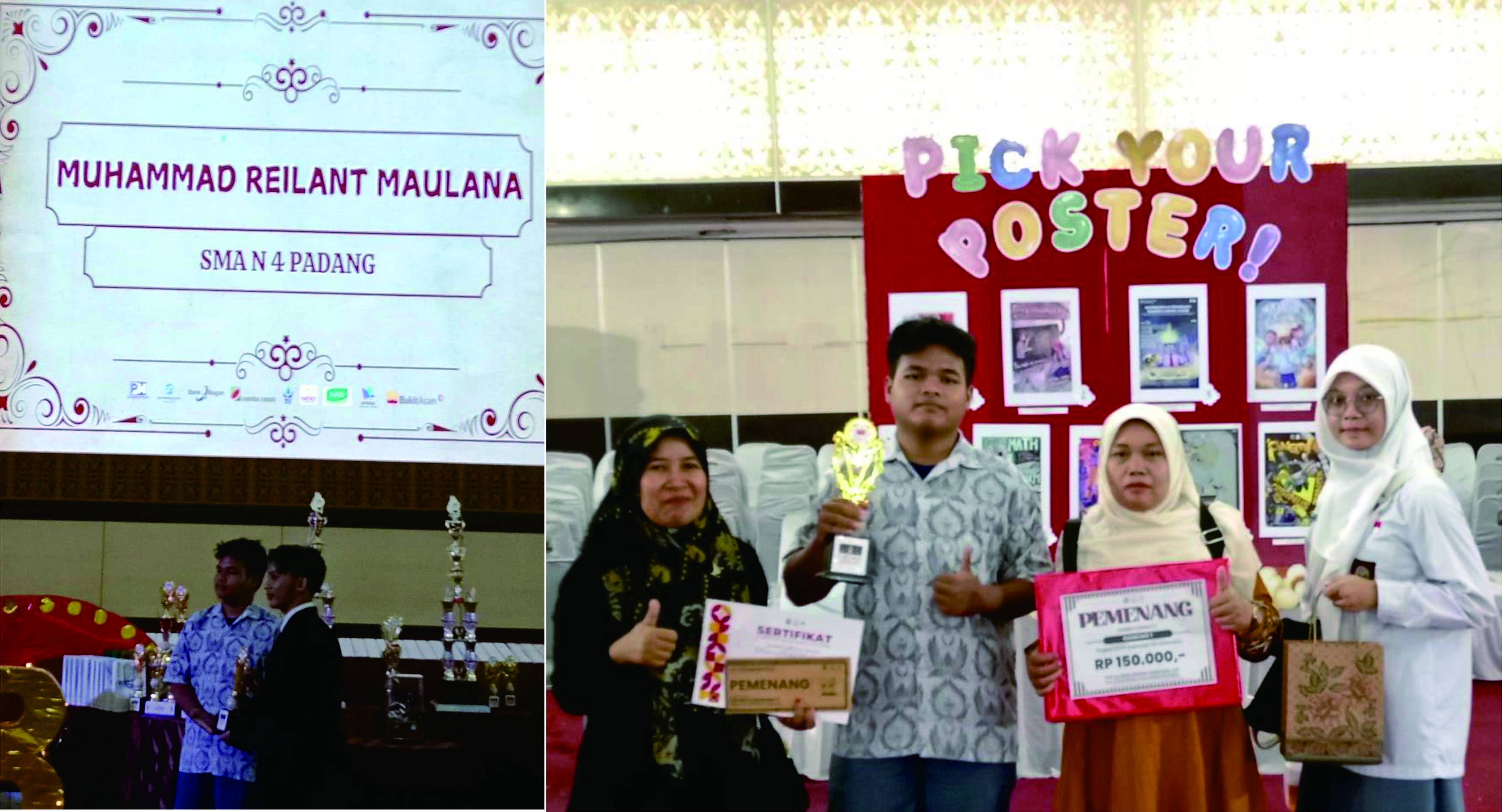 SISWA BERPRESTASI  
SMAN 4 PADANG 
 Kamis 7 November 2024