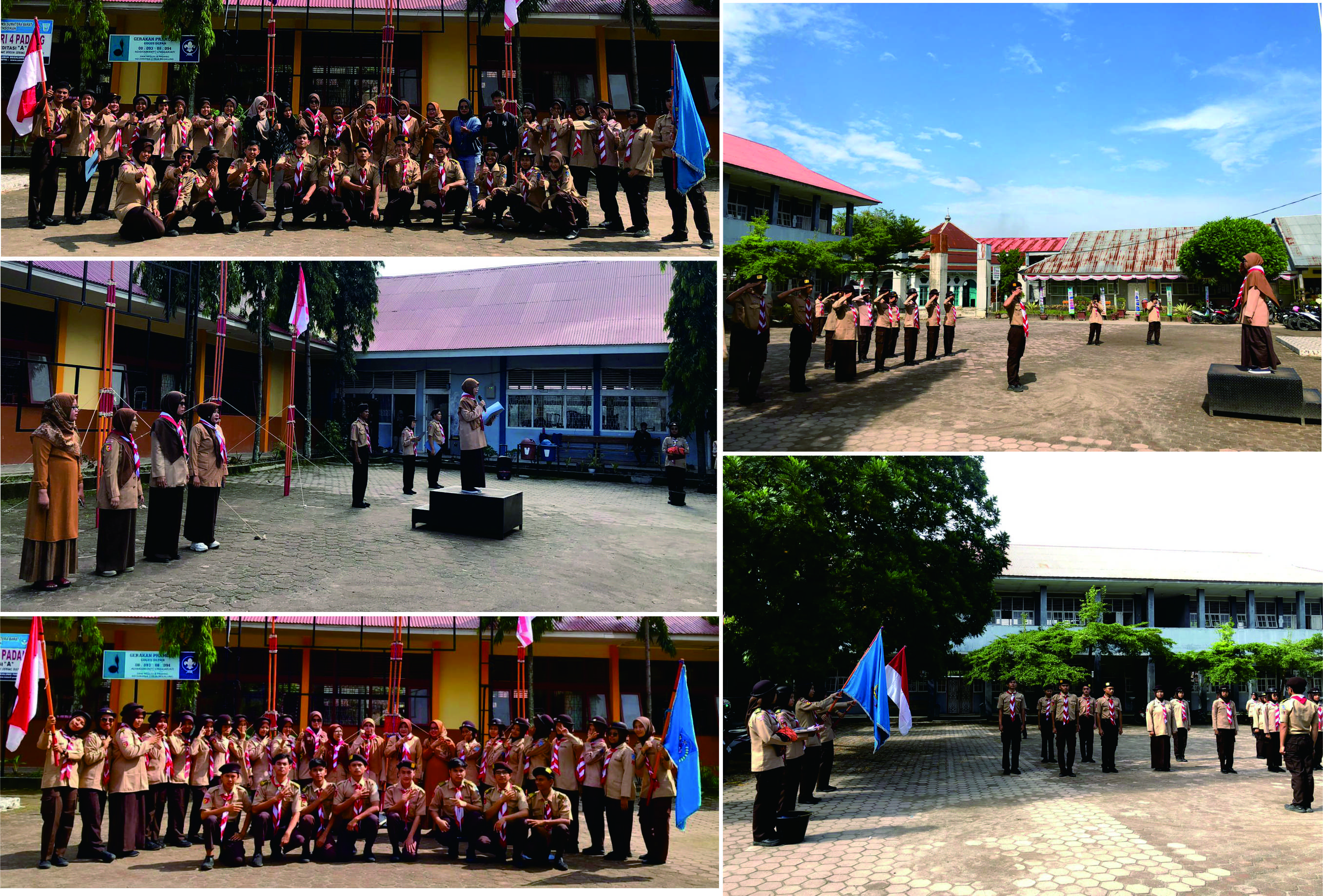 Pelantikan Transisi Penegak Pramuka Inti 
 SISWA/I SMAN 4...
