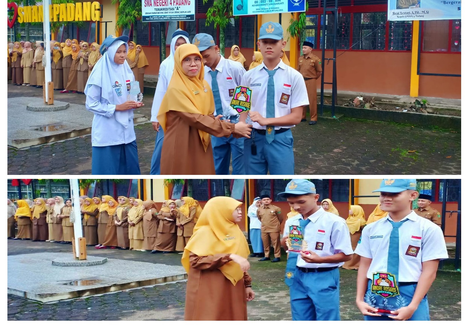 SENIN BERPRESTASI  
 SISWA/I SMAN 4 PADANG 
 Senin 08 Mei...