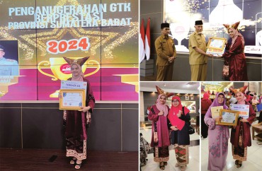 TENAGA KEPENDIDIKAN BERPRESTASI  
SMAN 4 PADANG 
 Selasa 10 Desember 2024