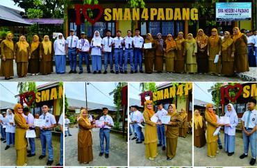 SENIN BERPRESTASI  
 SISWA/I SMAN 4 PADANG 
 Senin 02 September 2024