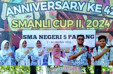 SISWA BERPRESTASI  
SMAN 4 PADANG 
 Kamis 10 Oktober 2024