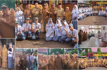 UPACARA BENDERA DAN PENYERAHAN  
E KTP OLEH WALIKOTA PADANG 
 KEPADA SISWA/I SMAN 4...