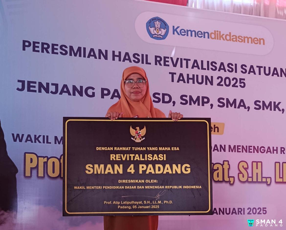 Revitalisasi SMA Negeri 4 Padang