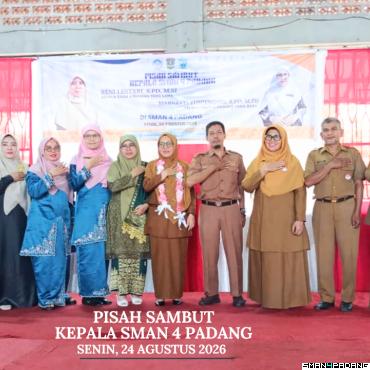 Pisah Sambut Kepala SMAN 4 Padang