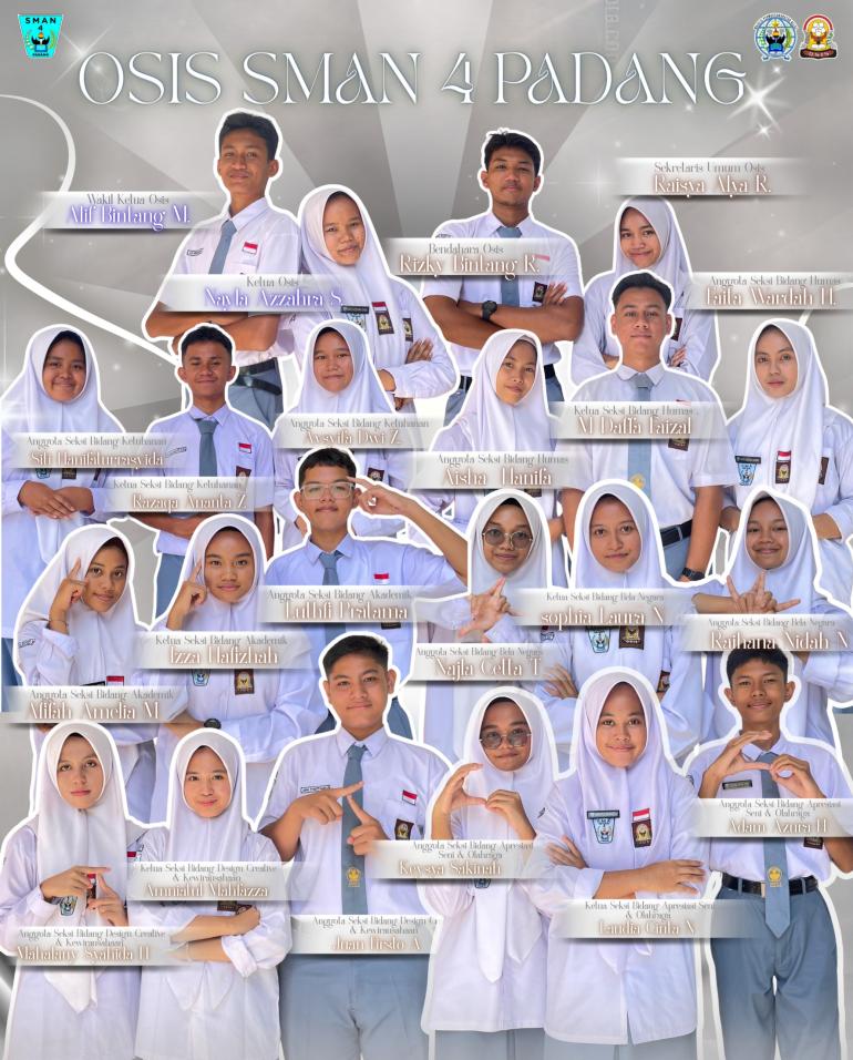 Struktur Pengurus OSIS Periode 2025/2026