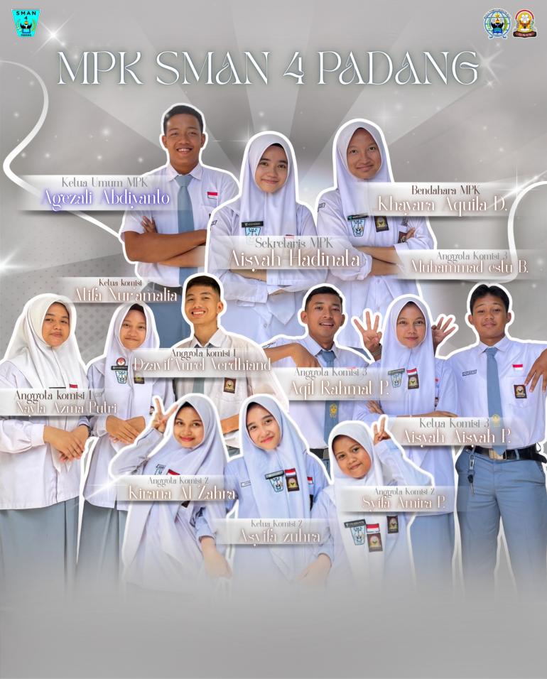 Struktur Pengurus MPK Periode 2025/2026