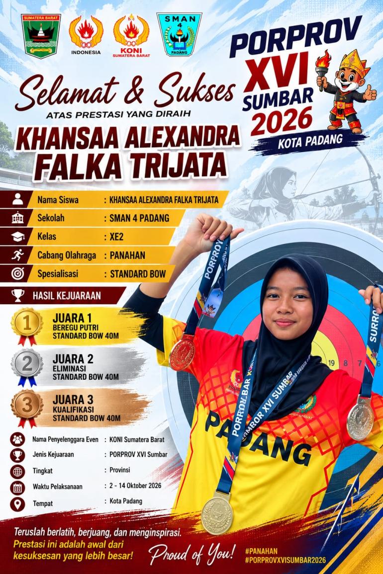 Prestasi Olahraga: Bidikan Emas Khansaa Alexandra Falka...