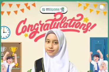 Diana Earlene Ghazwani Siswa SMAN 4 Padang, Juara 1 Duta Muda BPJS Kesehatan Tingkat...