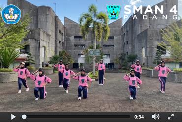 Lomba Senam Anak Indonesia Hebat 2025 SMAN 4 PADANG Sumatera Barat